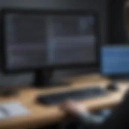 Visual Studio Professional interface showcasing features