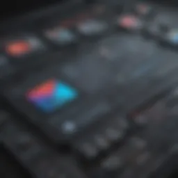 User interface of Adobe Creative Cloud Express showcasing design tools