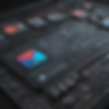 User interface of Adobe Creative Cloud Express showcasing design tools