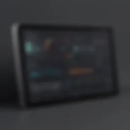 A visual representation of the Albert App interface showcasing its user-friendly dashboard