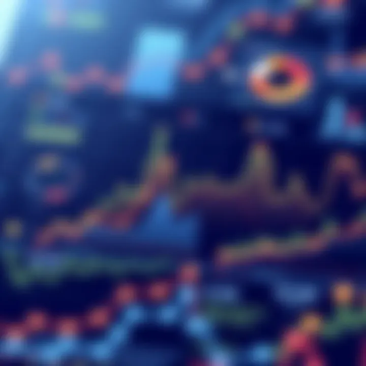 A visualization of financial trends and insights derived from finance dashboard software.