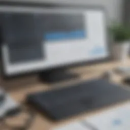 Overview of Aplos accounting dashboard showcasing key features