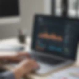 Athena Health EHR interface showcasing data analytics