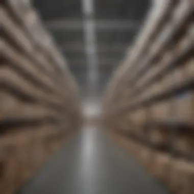 Illustration of automated inventory tracking features within Brightpearl software.