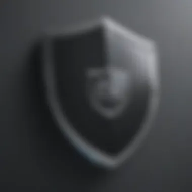 A shield icon symbolizing protection against click fraud