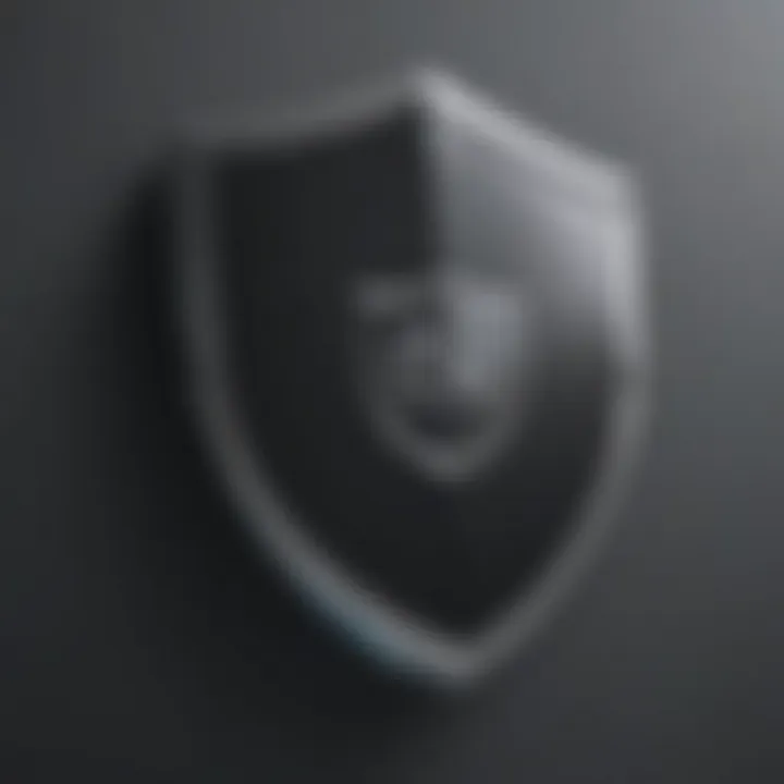 A shield icon symbolizing protection against click fraud