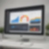 Visual representation of Brightpearl inventory dashboard showcasing stock levels.