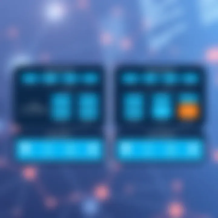 Visual comparison of Azure Data Factory and Azure Databricks architecture