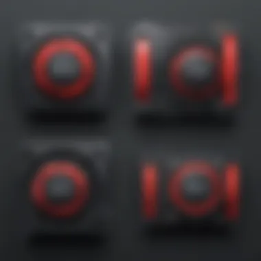 User interface comparison of iDrive and Backblaze