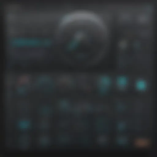 A detailed dashboard of Pixlr showcasing its design tools and interface