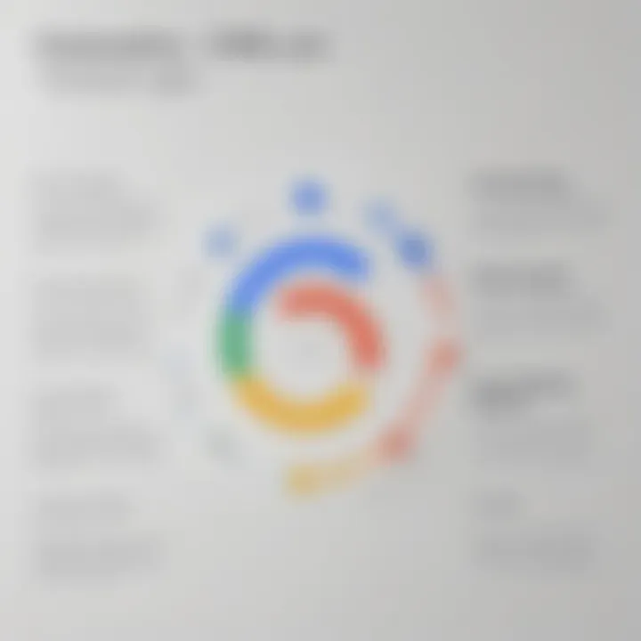 Diagram comparing Google CMS features with other content management systems