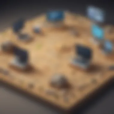 Enhancing Collaboration through Code Sandboxes Illustration of collaborative coding in an online sandbox environment