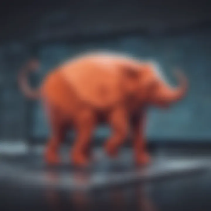 A visual representation of the scalability capabilities of Laravel in web development