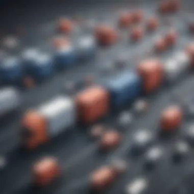 Visualization of logistics optimization through software