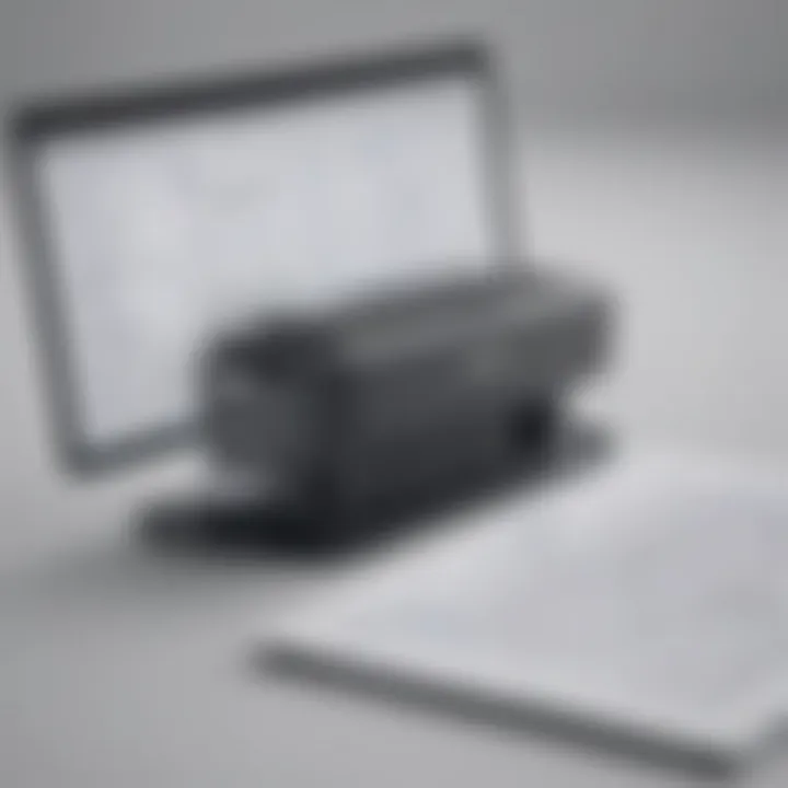 Illustration of document scanning and editing with ABBYY FineReader