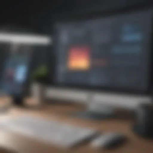 A user interface showcasing popular graphic design software