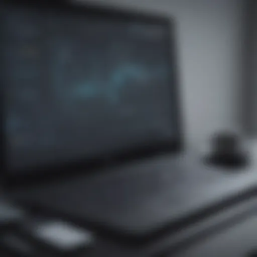 Visual representation of data entry software interface