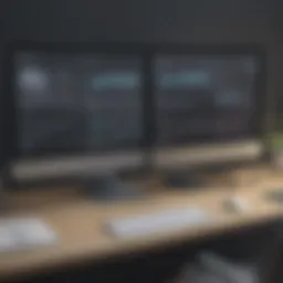 Detailed overview of Creately's user interface