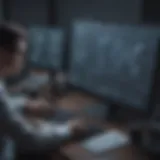 Visual representation of risk assessment in cyber security