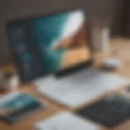 User interface of Canva showcasing design templates
