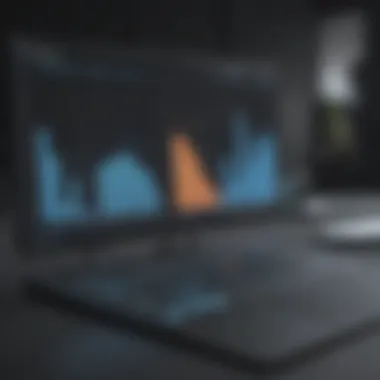 Graph showcasing performance benchmarks of GridGain