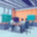 Dynamic workplace fostering collaboration