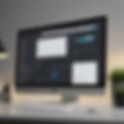 Visual representation of Kajabi's user interface showcasing its dashboard