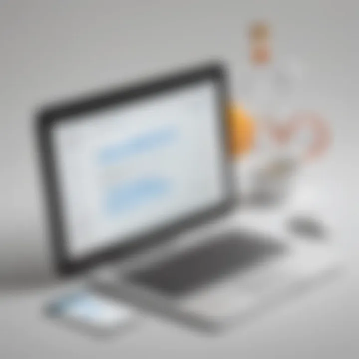 Visual representation of email campaign analytics in Mailchimp