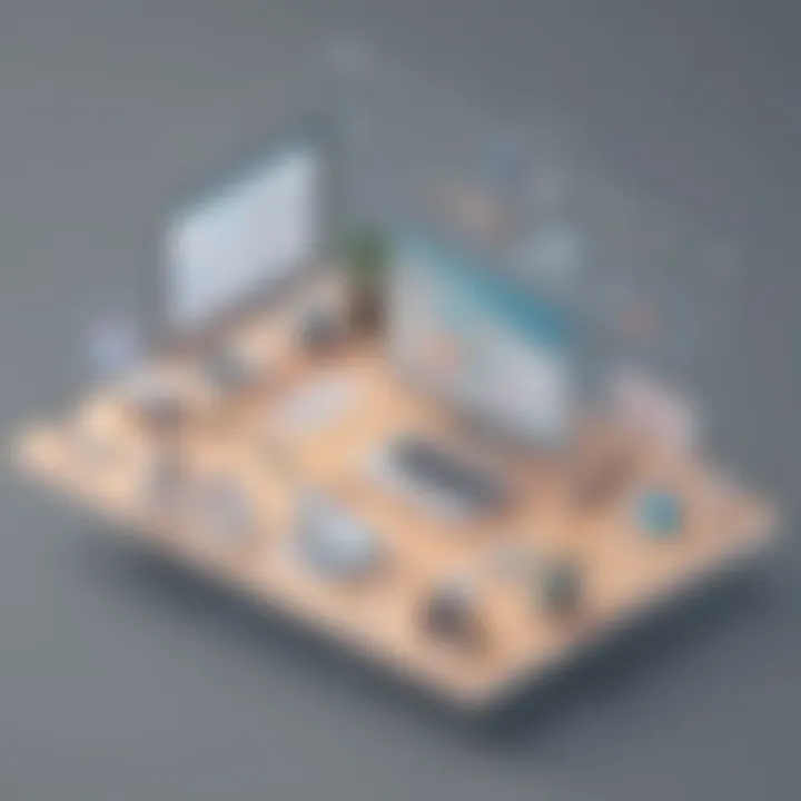 Diagram of business operations streamlined by ManyChat
