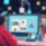 A visual representation of Olapic's user-generated content integration