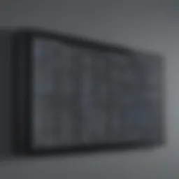 Visualization of open source digital signage software interface