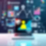 Data Analytics in Personalization Software Visual representation of data analytics in personalization software