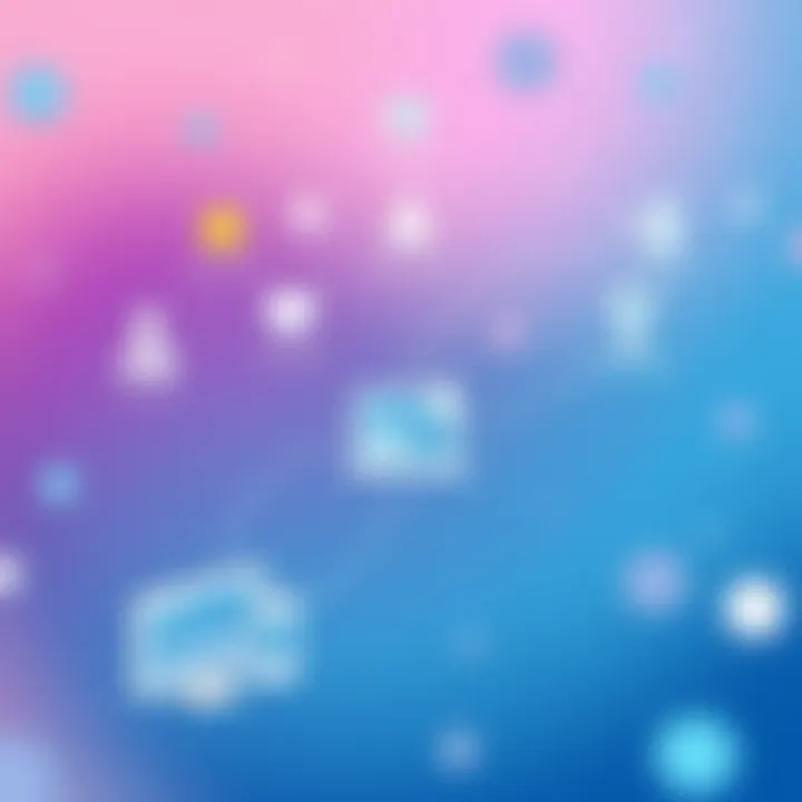 Conceptual diagram showcasing personalized user journeys