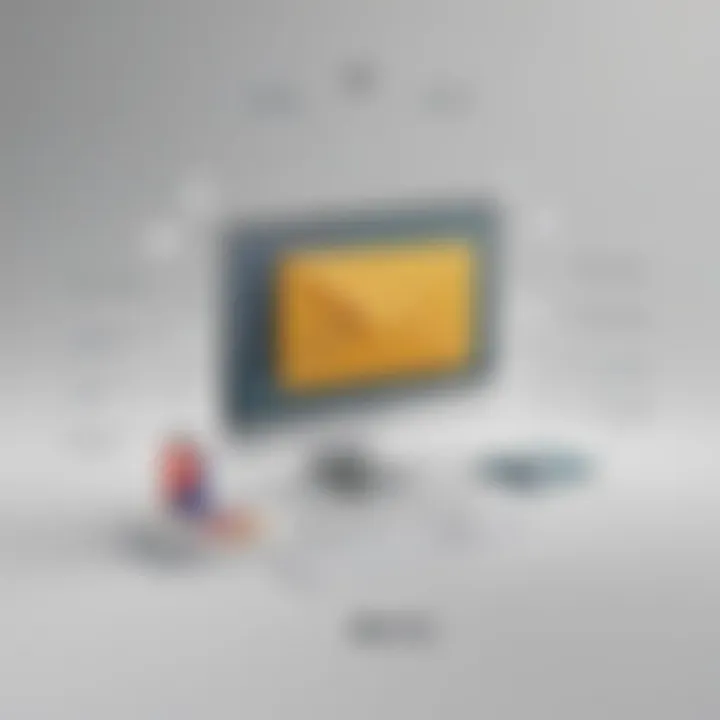 Diagram illustrating advantages of different email template builders