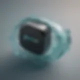 A sophisticated digital lock symbolizing Surfshark's robust security features