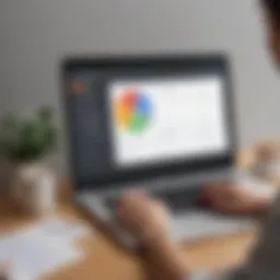 A modern dashboard showcasing OKR tracking features