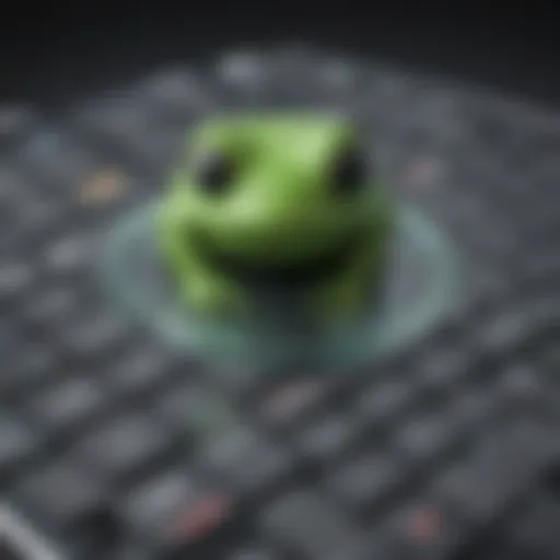 Visual representation of JFrog Artifactory and its competitors in software repository management.