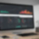 Visual representation of Brainier LMS dashboard showcasing user engagement analytics