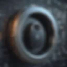 A secure digital lock symbolizing software access management.