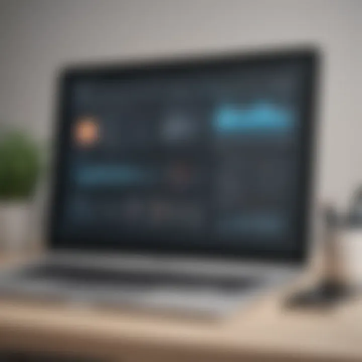 A user-friendly dashboard showcasing intuitive software navigation.