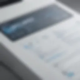 Secure fax software interface showcasing user-friendly design.