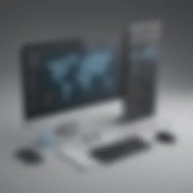 Visual representation of Sitecore's digital experience management
