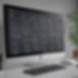 An illustration showcasing the dashboard of Slate software, highlighting its user-friendly interface and navigation tools.