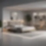 Modern design software interface showcasing a 3D room layout