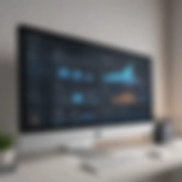 Project management dashboard with design timelines and task allocation