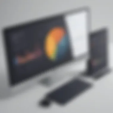 Competitor Analysis with SpyFu Graphical representation of competitor analysis using SpyFu.