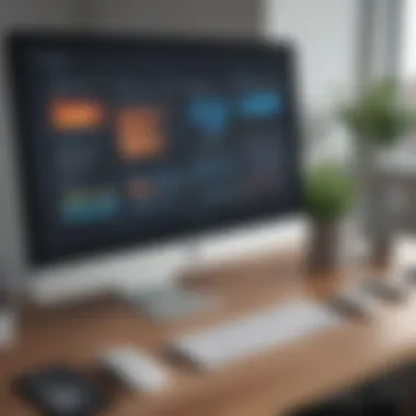 Remote Desktop Connection Overview Visualization of remote desktop connection