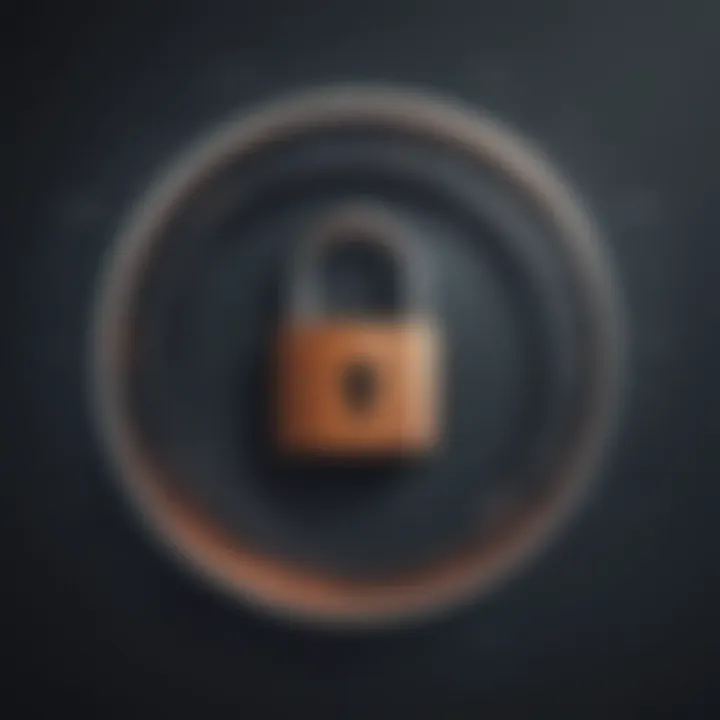 Business professional managing passwords efficiently