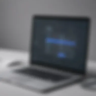 Utilizing Password Management Tools User accessing password management tool on a computer