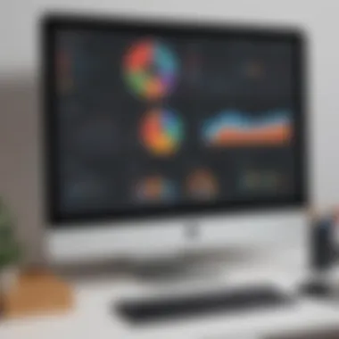 Zoho CRM Project Management Dashboard Dashboard showcasing Zoho CRM project management features